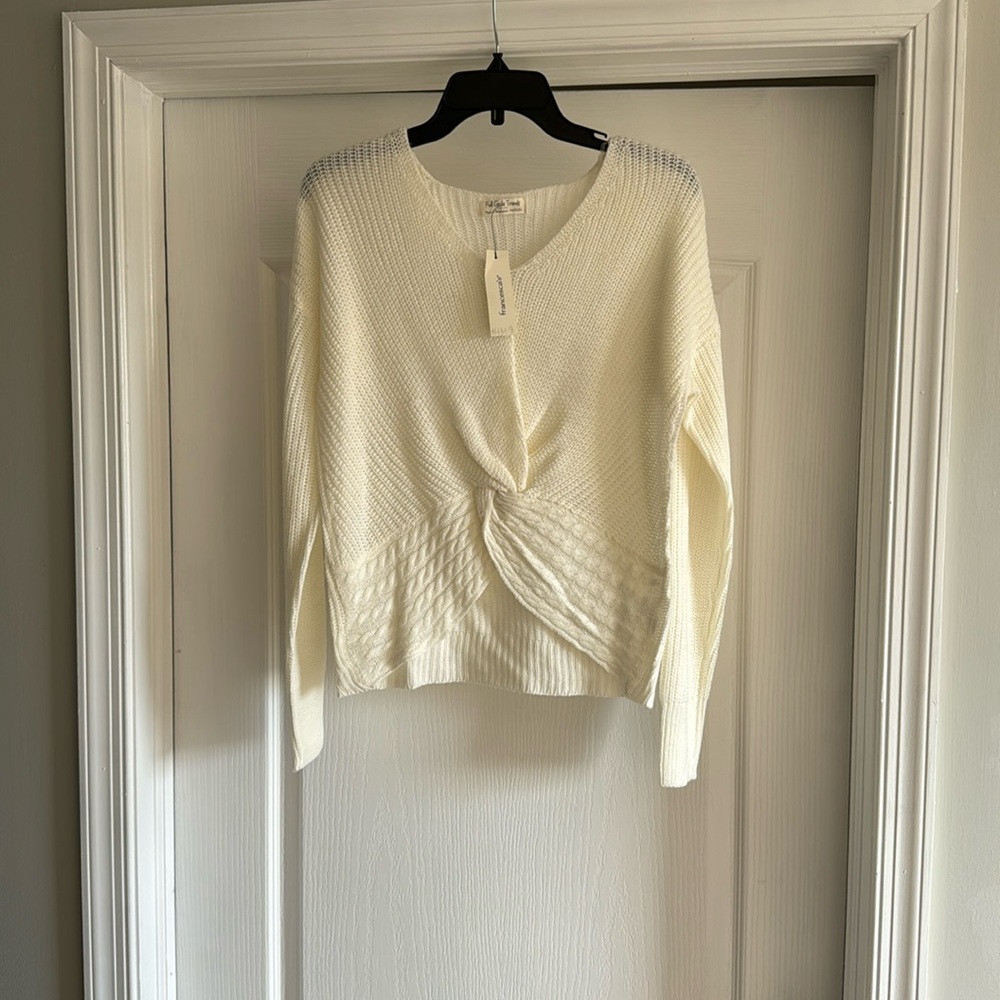 Francesca long sleeve crop top